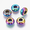Electroplated Non-magnetic Synthetic Hematite Beads X-G-T094-10A-1