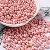 Baking Paint Glass Seed Beads SEED-K009-01A-17-1