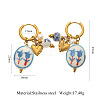 304 Stainless Steel Hoop Earrings WG0CE7F-02-2