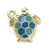 Alloy Enamel Pendants FIND-A051-05B-G-1