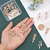 DIY Leaf Shape Jewelry Making Finding Kit DIY-CA0005-29-3