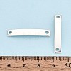 925 Sterling Silver Connector Charms STER-N016-97S-4