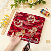 Qilin Pattern Cotton Fabric DIY-WH0579-97A-3