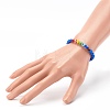 Opaque Acrylic Stretch Bracelets BJEW-JB06308-4