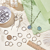 30Pcs Stainless Steel Pendants STAS-FG0001-08-4
