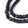 Natural Sapphire Beads Strands G-N342-111-3