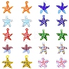 5Pcs Handmade Lampwork Pendants LAMP-YW0001-67A-2