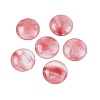 Cherry Quartz Glass Cabochons G-H1596-FR-25mm-27-1