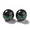 Halloween Spray Painted Wood Beads X1-WOOD-C002-03-2