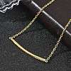 Brass Micro Pave Clear Cubic Zirconia Link Bracelets BJEW-E114-01B-G-4