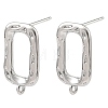 SHEGRACE Brass Earring Stud Earring Findings XGRQ6M082-910P-1