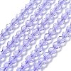 Transparent Glass Beads Strands GLAA-A014-03M-1