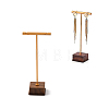 1-Tier Brass Bar Earring Organizer Display Racks ODIS-B002-03A-1