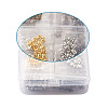 Brass Crimp Beads Covers KK-TA0007-81-3