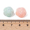 UV Plating Opaque Acrylic Beads OACR-G058-17A-3