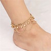 Bohemian Style Iron Bell Charm Anklets for Women WGF0CB1-01-2