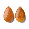 Natural Yellow Jade Pendants G-N0326-86-2