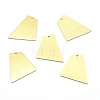 Brass Pendants KK-P155-22G-NR-1