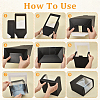 Paper Cap Hat Packing Boxes with Visible Window CON-WH0043-304A-4