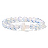 Opalite Round Beads Stretch Bracelets LS-YG0612-15-1