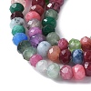 Dyed Natural Malaysia Jade Rondelle Beads Strands X-G-E316-2x4mm-55-3