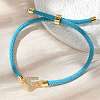 Adjustable Nylon Cord Bracelets BJEW-C096-01G-06-1