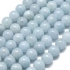 Natural Malaysia Jade Beads Strands G-L645-A01-8mm-16-1