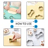 304 Stainless Steel Cookie Cutters DIY-E012-04-2