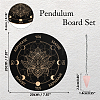 1Pc Cone/Spike/Pendulum Natural Rose Quartz Stone Pendants DIY-CP0007-74J-2