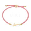 1Pc Adjustable Nylon Cord Slider Bracelets for Women BJEW-LP0001-32K-03-1