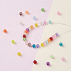 Transparent Frosted Glass Beads FGLA-TA0001-01-4mm-12