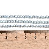 Electroplate Bicone Glass Beads Strands GL-T021-2.5x3mm-16-16-4