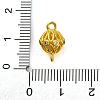 Brass Micro Pave Clear Cubic Zirconia Connector Charms KK-A230-06E-G-3