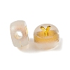 Luminous Transparent Acrylic Beads OACR-P037-01B-Y-3