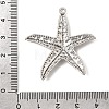 Tibetan Style Alloy Pendants AL-CBA3571-01A-AS-3