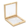 Square Transparent PE Thin Film Suspension Jewelry Display Box CON-D009-01C-01-3