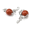Natural Red Jasper Pendants G-D102-01P-01-2