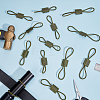 24Pcs 3 Styles Nylon with Rubber Tactical Gear Holder Clip FIND-FG0005-61B-4