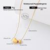 304 Stainless Steel Pendant Necklaces for Women HD5158-2-1