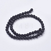 Natural Lava Rock Beads Strands G-J346-37-6mm-2