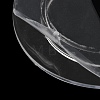 Clear Acrylic Slant Back Single Bracelet Bangle Display Stands BDIS-C003-01C-2