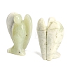 Natural New Jade Carved Angel Figurines G-O200-03J-04-2