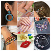 1 Bag Pointed Back Glass Rhinestone Cabochons RGLA-TADJ0001-01A-08-6