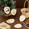 Shield Shape Unfinished Wood Board WOOD-WH0062-57-4