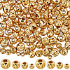 CREATCABIN 200Pcs 4 Styles Brass Spacer Beads KK-CN0003-03-1