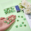 30Pcs Opaque Resin Pendants RESI-SC0006-89-3