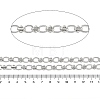 304 Stainless Steel Link Chain CHS-H028-03P-01-2