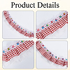5Yards Polyester Lace Ribbon OCOR-GF0006-20D-6