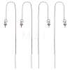 10Pcs Brass Stud Earring Findings KK-BBC0004-09P-1