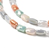 Electroplate Glass Beads Strands EGLA-P065-02A-04-3